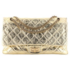 Chanel Reissue 2.55 Flap Bag Quilted Metallic Aged Calfskin 227 Chanel Reissue 2.55 Flap Bag Quilted Metallic Aged Calfskin 227