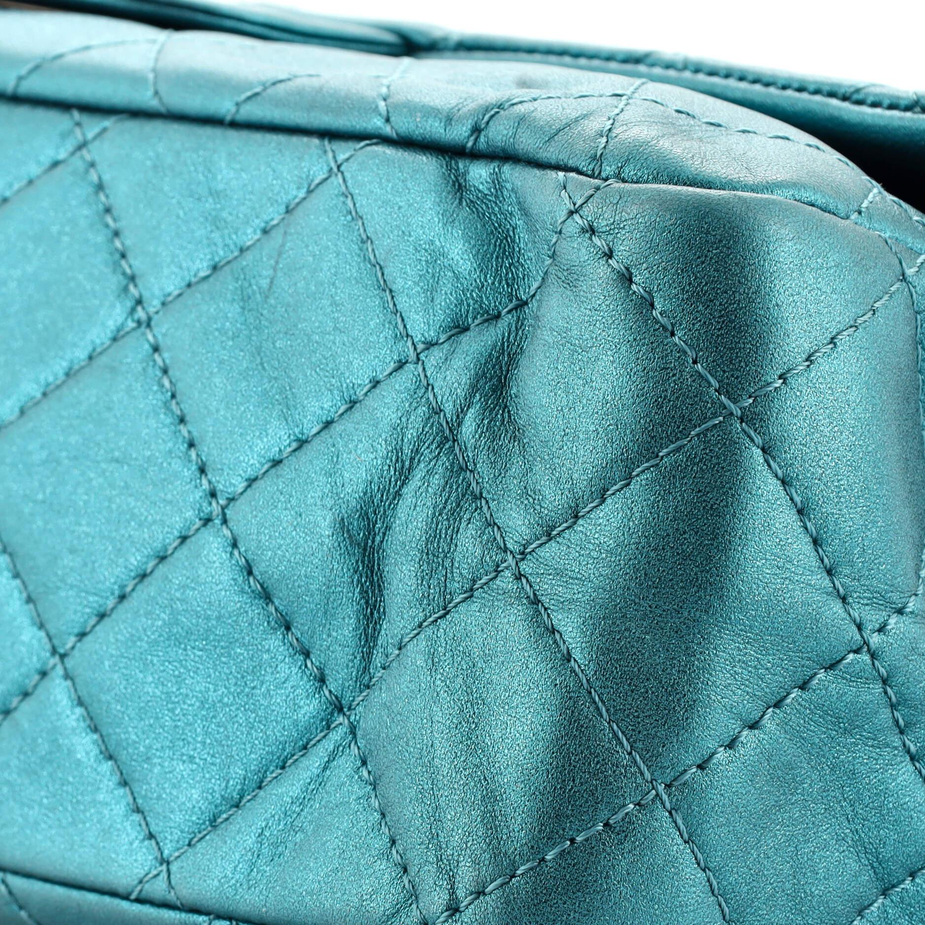 Chanel Reissue 2.55 Flap Bag Quilted Metallic Calfskin 226 2