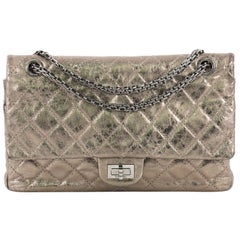 Chanel Reissue 2.55 Flap Bag Quilted Metallic Calfskin 226