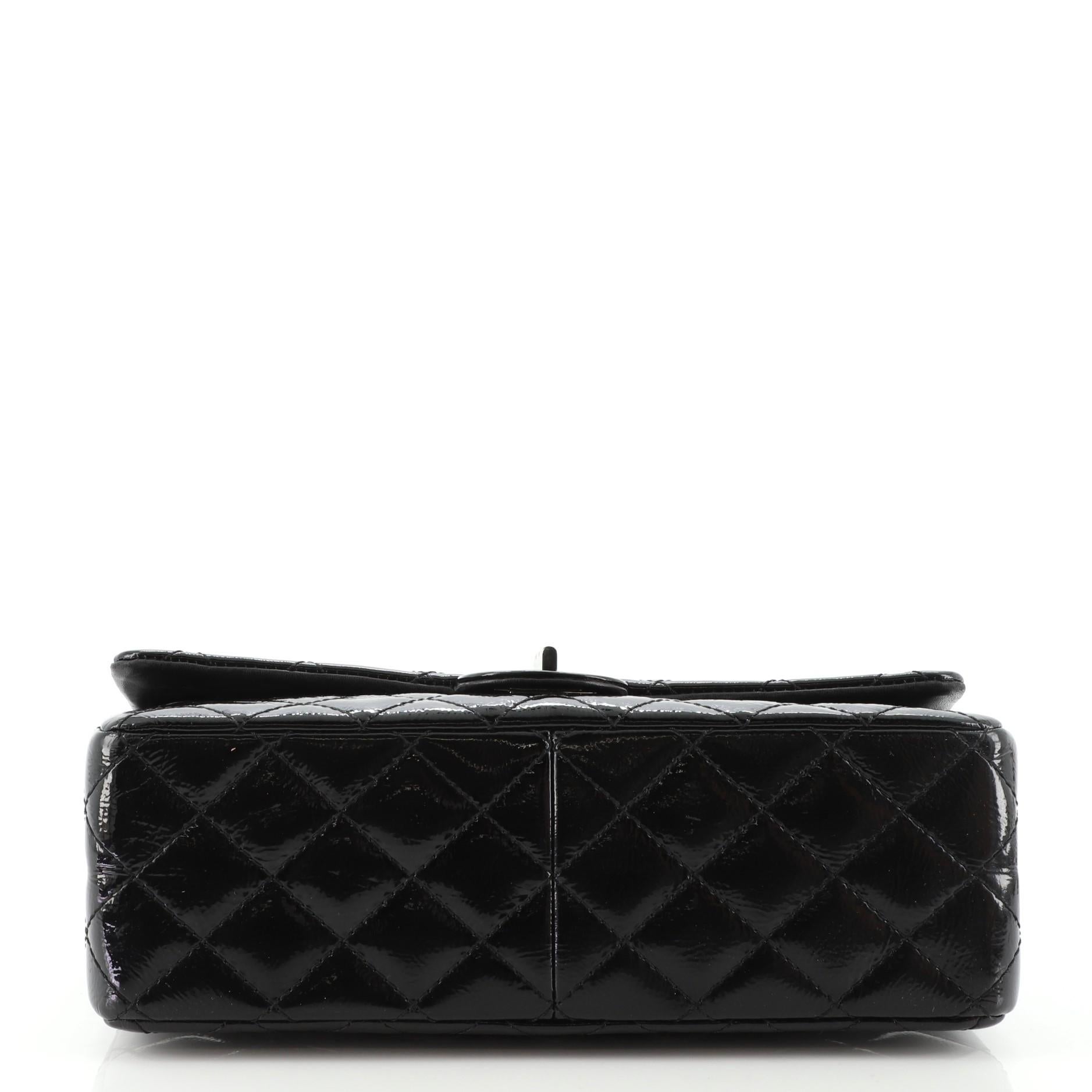Chanel Reissue 2.55 Flap Bag Quilted Patent 226 In Good Condition In NY, NY