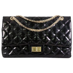 Chanel Reissue 2.55 Flap Bag Quilted Patent 227