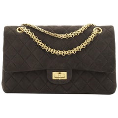 Chanel Reissue 2.55 Flap Bag Quilted Suede 225