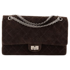 Chanel Reissue 2.55 Flap Bag Quilted Suede 226