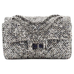 chanel tweed pouch