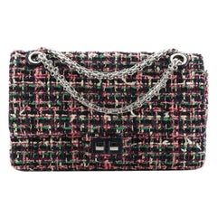Chanel Reissue 2.55 Flap Bag Quilted Tweed with Resin Detail 225