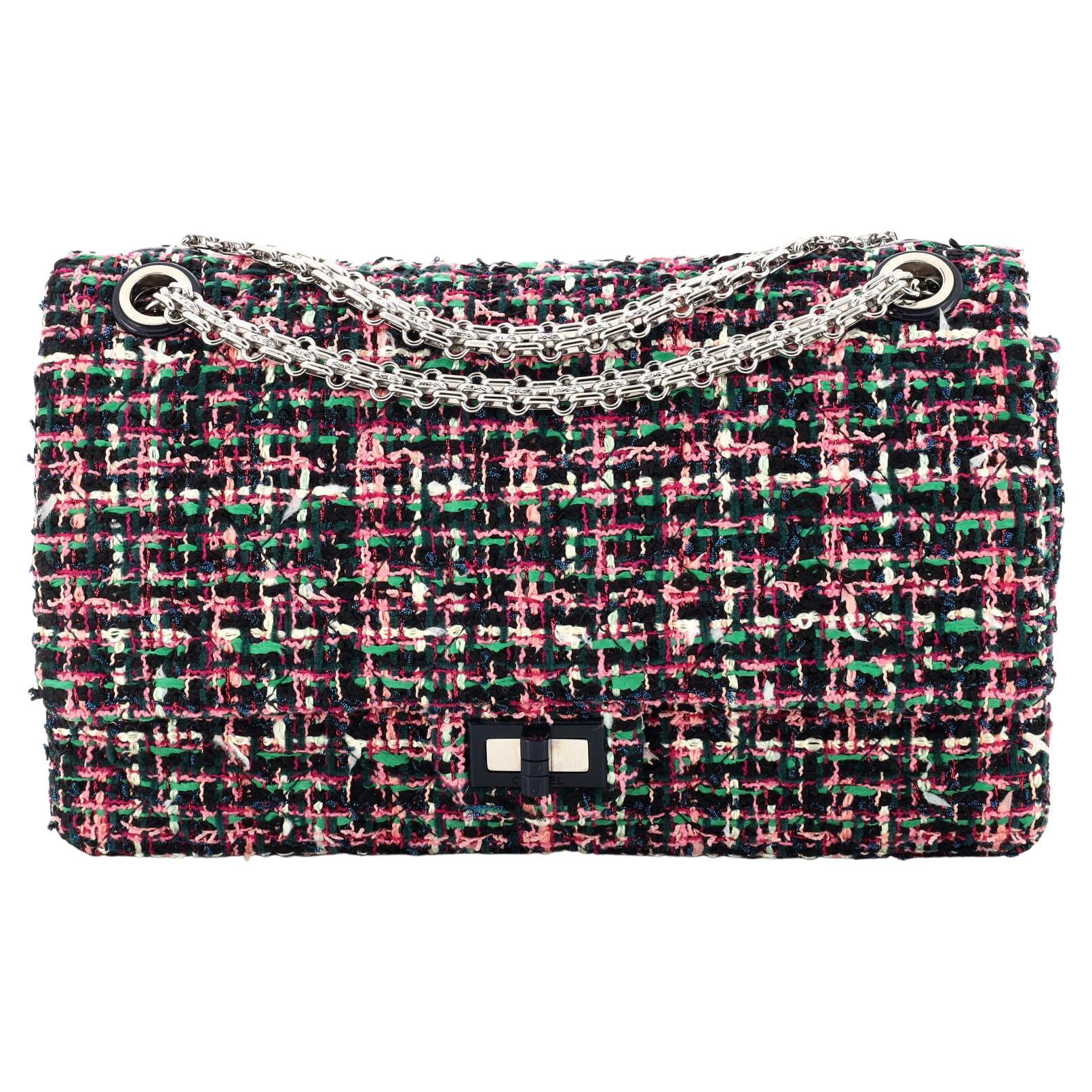 Chanel Reissue Tweed Bag 16 For Sale on 1stDibs