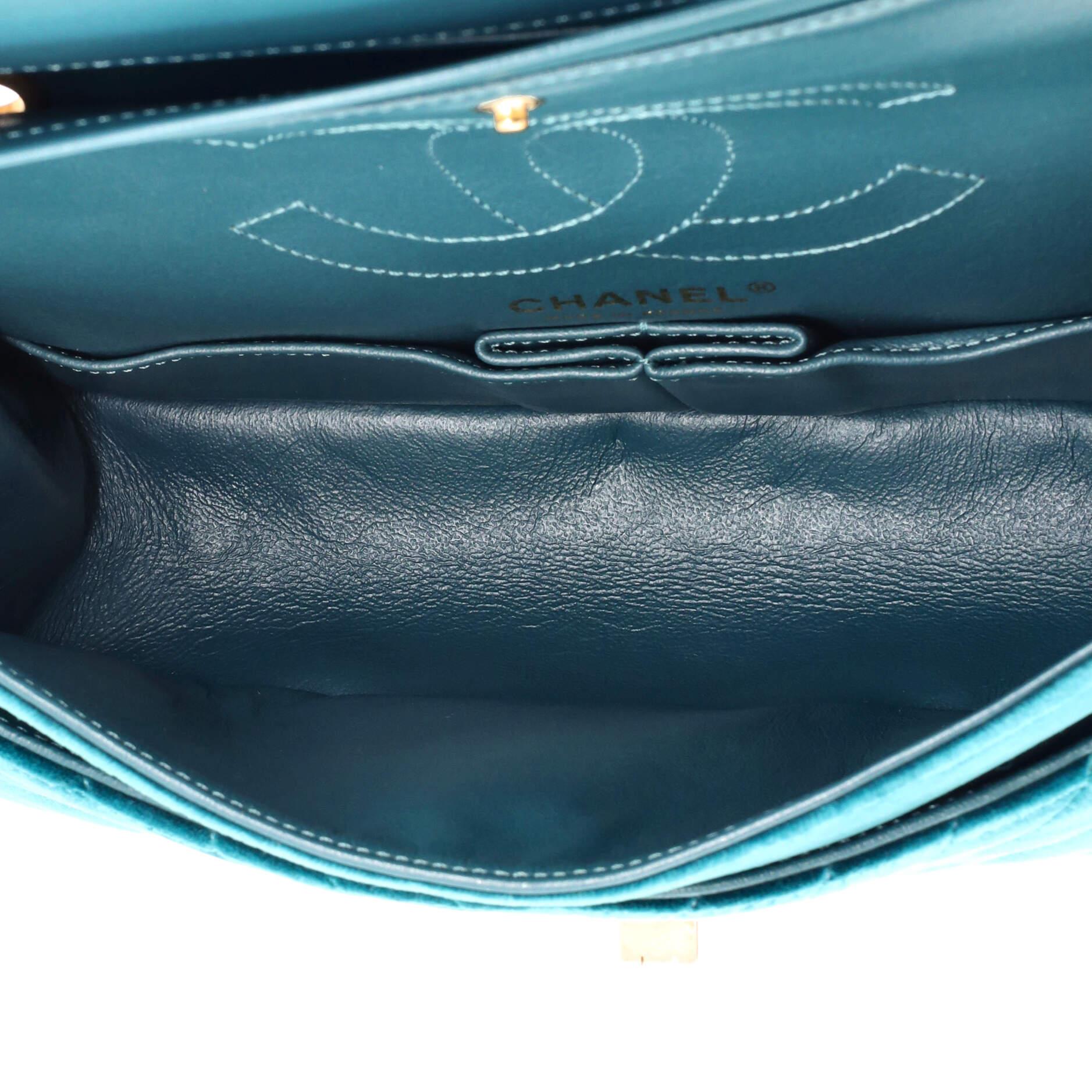 Chanel Reissue 2.55 Flap Bag Quilted Velvet 225 1