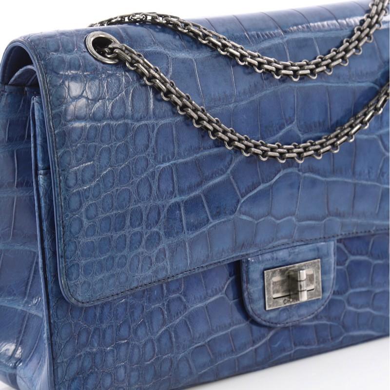 Chanel Reissue 2.55 Handbag Crocodile 227 2