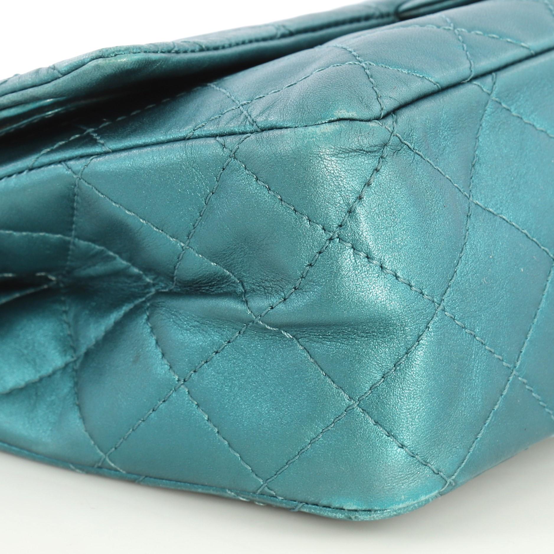 Chanel Reissue 2.55 Handbag Quilted Metallic Aged Calfskin 227 2