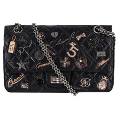 Chanel Reissue 2.55 Lucky Charm Double Flap Leather Bag