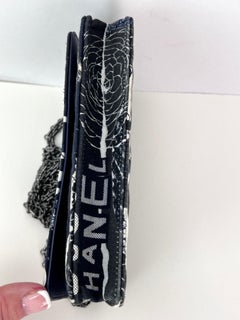 Chanel Reissue 2.55 Quilted Printed Canvas Limited Edition Wallet on a Chain Bag