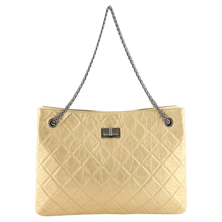 Chanel Gold Reissue 2.55 Quilted Calfskin Leather 226 Flap Bag - Yoogi's  Closet