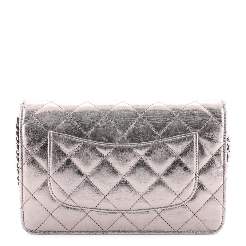 Chanel Reissue 2.55 Portafoglio con catena in pelle di vitello invecchiata trapuntata In condizioni buone a NY, NY