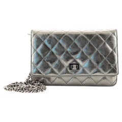 Chanel Reissue 2.55 Wallet on Chain Quilted Aged Calfskin
