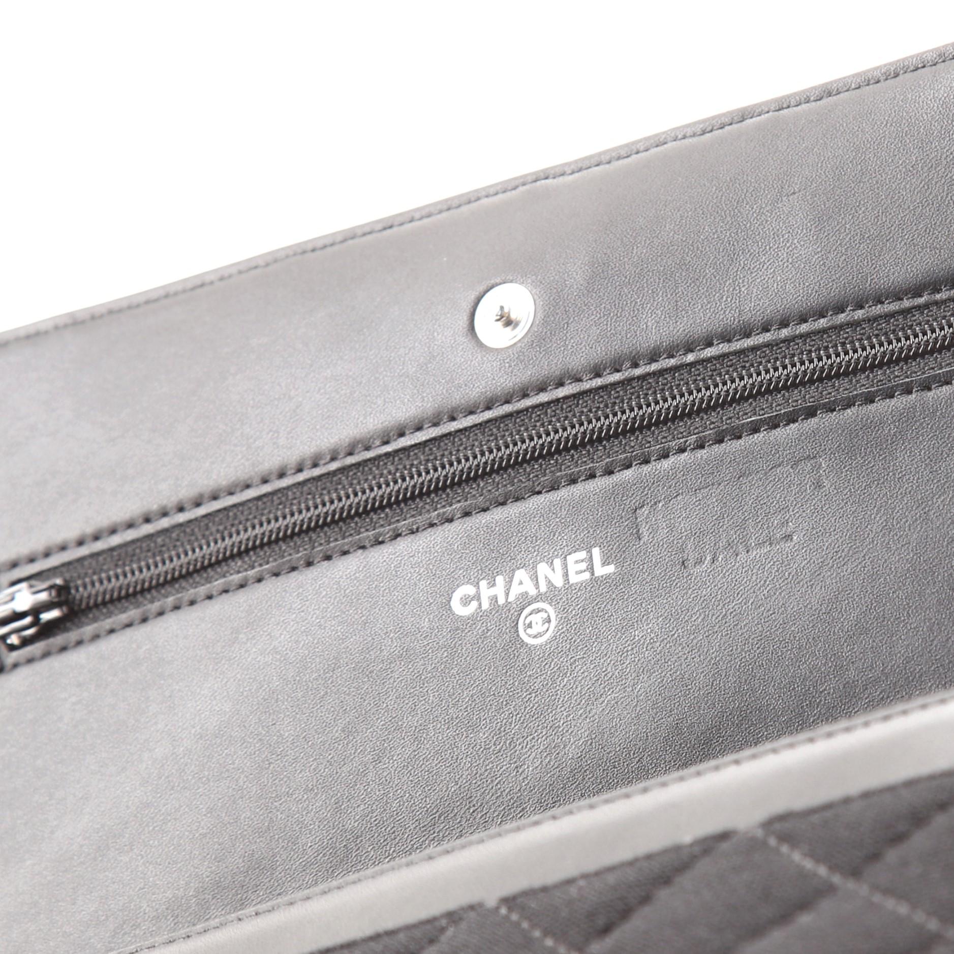 Chanel Reissue 2.55 Wallet on Chain Quilted Jersey 1