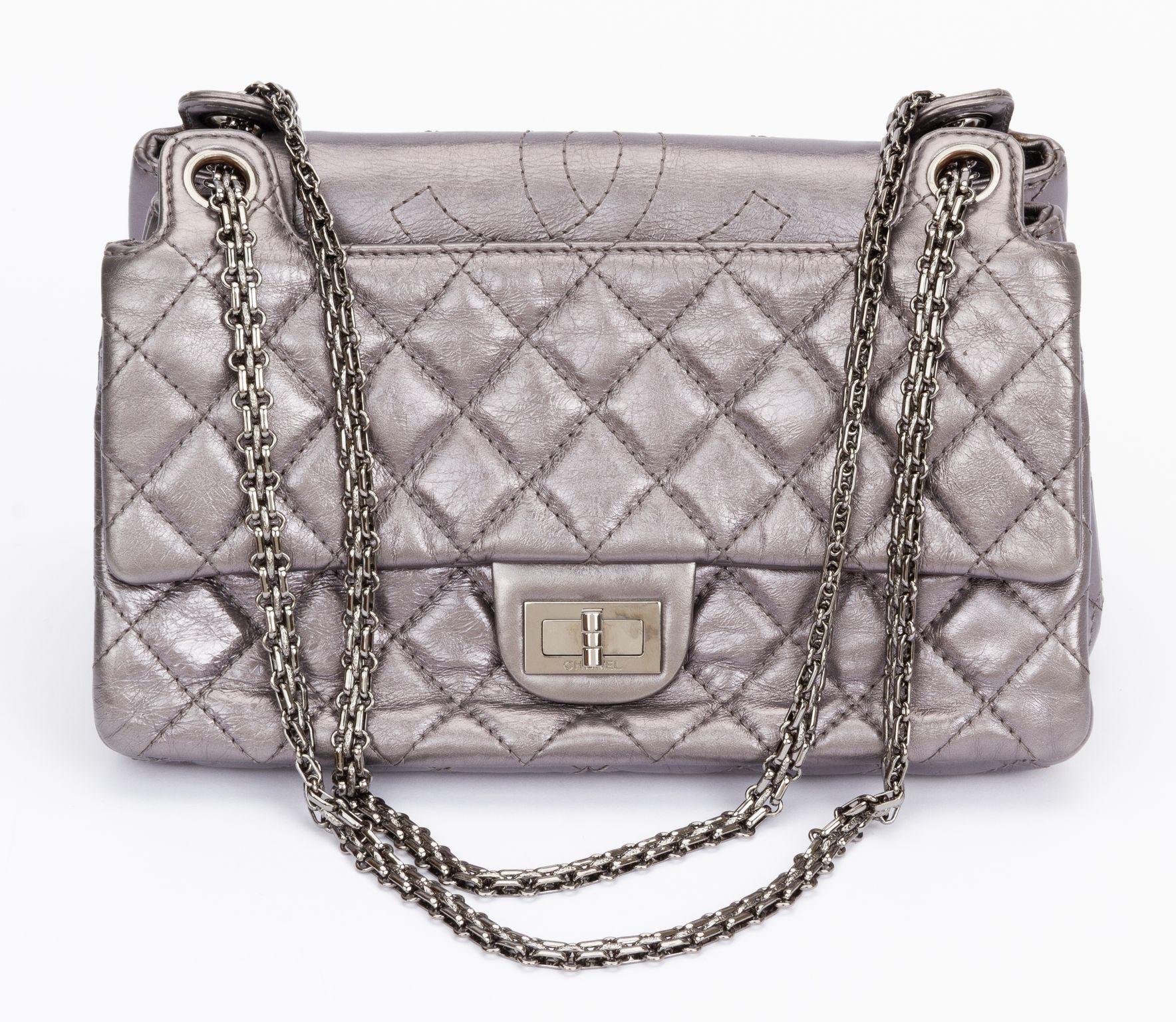 Chanel Reissue Accordian Bag Metallic 1