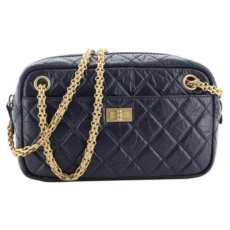 Chanel Reissue Camera Bag Quilted Aged Calfskin East West at 1stDibs