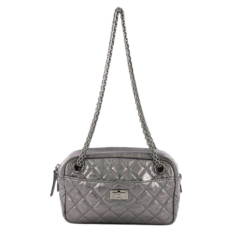 Chanel Reissue Camera Bag Quilted Aged Calfskin Small