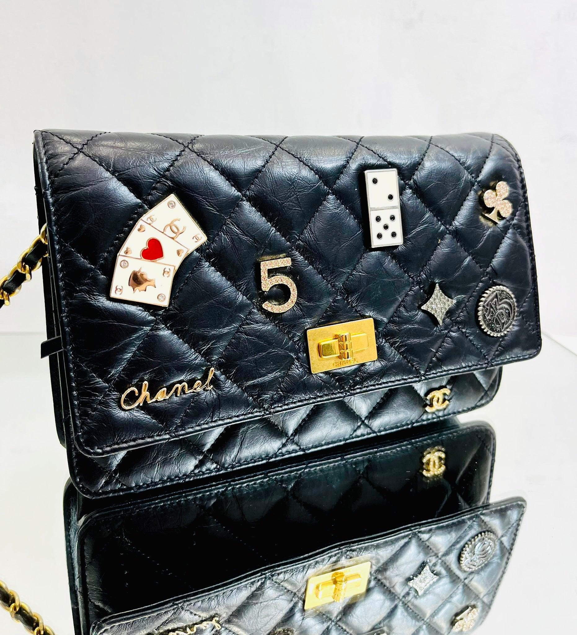 Women's Chanel Reissue Casino Lucky Charms Wallet On A Chain 