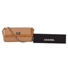 Chanel Reissue East West Jersey & Patent Leather Shoulder Bag