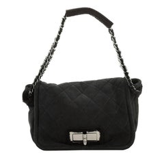 Chanel Reissue Flap Bag Quilted Suede And Shearling Small 