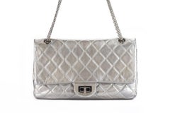 Chanel Reissue Flap Jumbo Silver