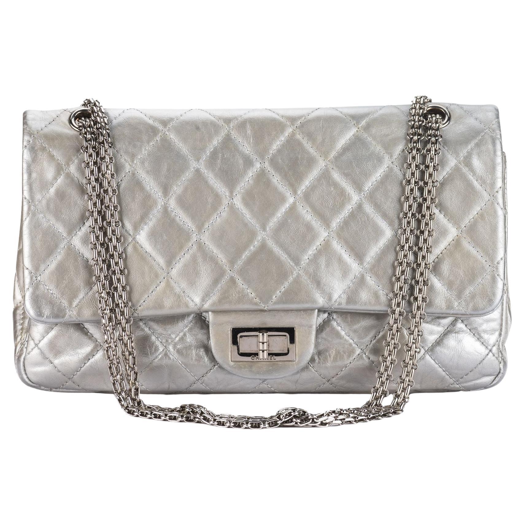 Chanel Reissue Jumbo Silver