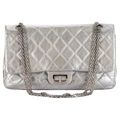 Chanel Reissue Flap Jumbo Silver