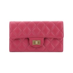 Chanel Reissue Flap Wallet Quilted Caviar Long