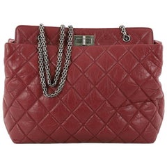 Chanel Reissue Tote Quilted Aged Calfskin Large