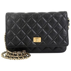 Chanel Reissue Wallet on Chain Quilted Aged Calfskin,