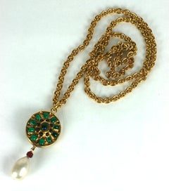 Chanel Renaissance Style Pendant, Maison Gripoix.
