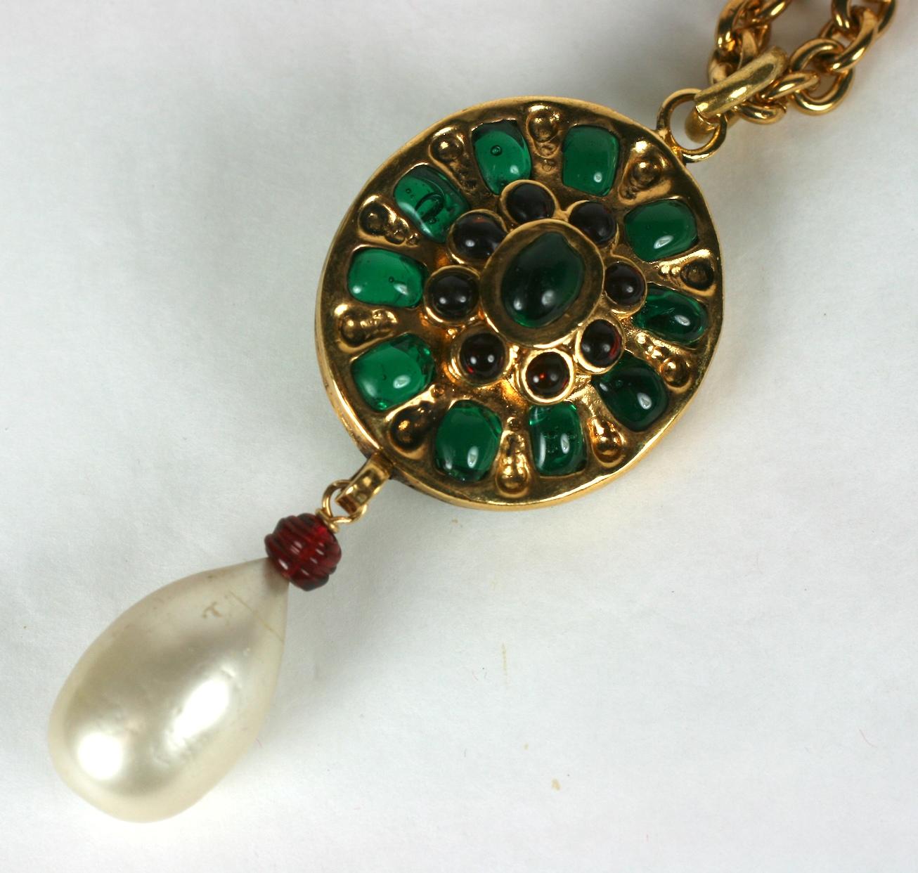 maison emerald necklace