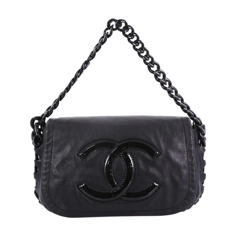 Chanel Resin Modern Chain Flap Bag Lambskin Medium