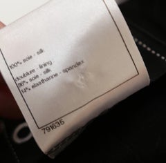 Chanel Resort 2010 Black Short Sleeve Dress Coat