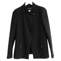 Chanel Resort 2015 Black Tweed Jacket