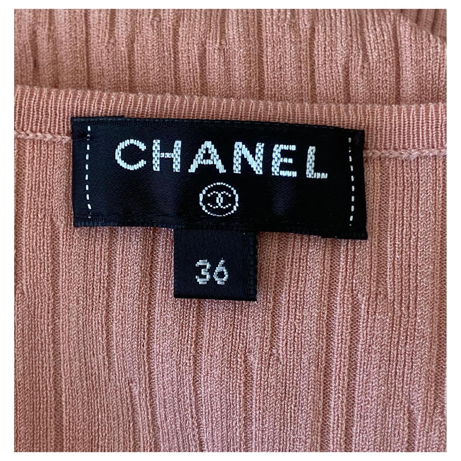Chanel Resort 2018 Crinkle Knit Top For Sale 3