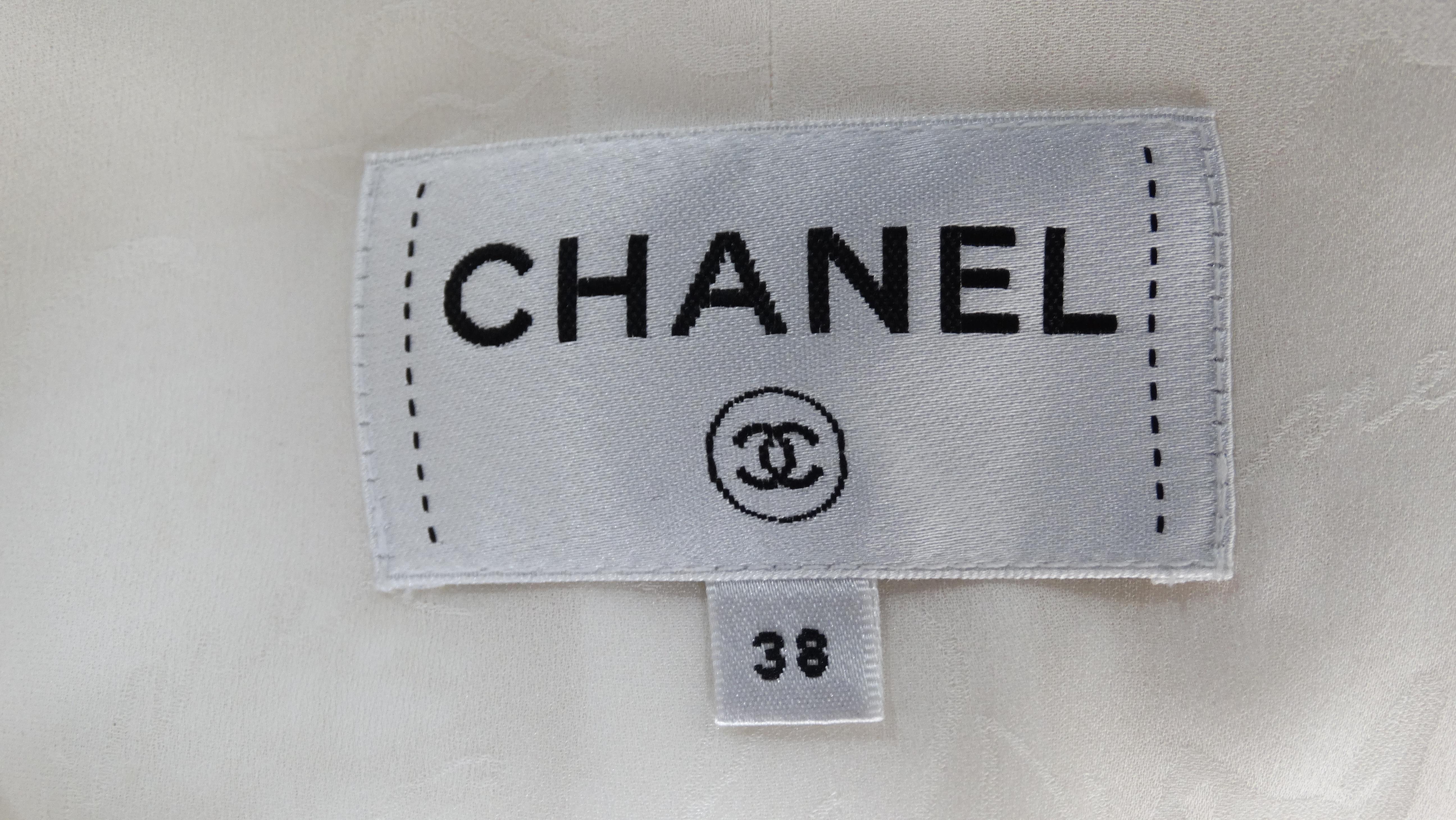 Women's or Men's Chanel Resort 2019 Cream Tweed Dress