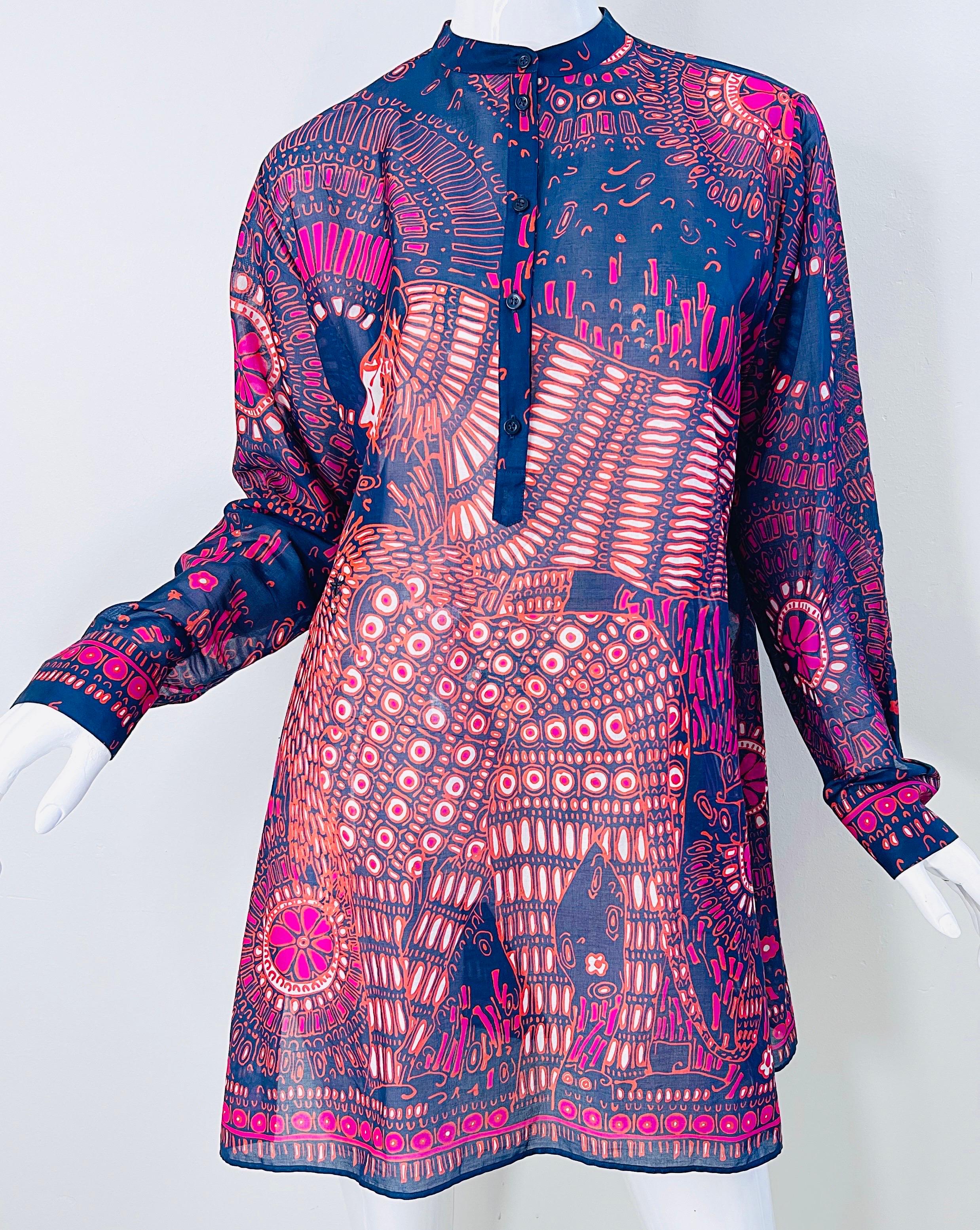 Dior Resort 2020 Size 8 / 10 Cotton Marrakech Inspire Moroccan Tunic Dress 13