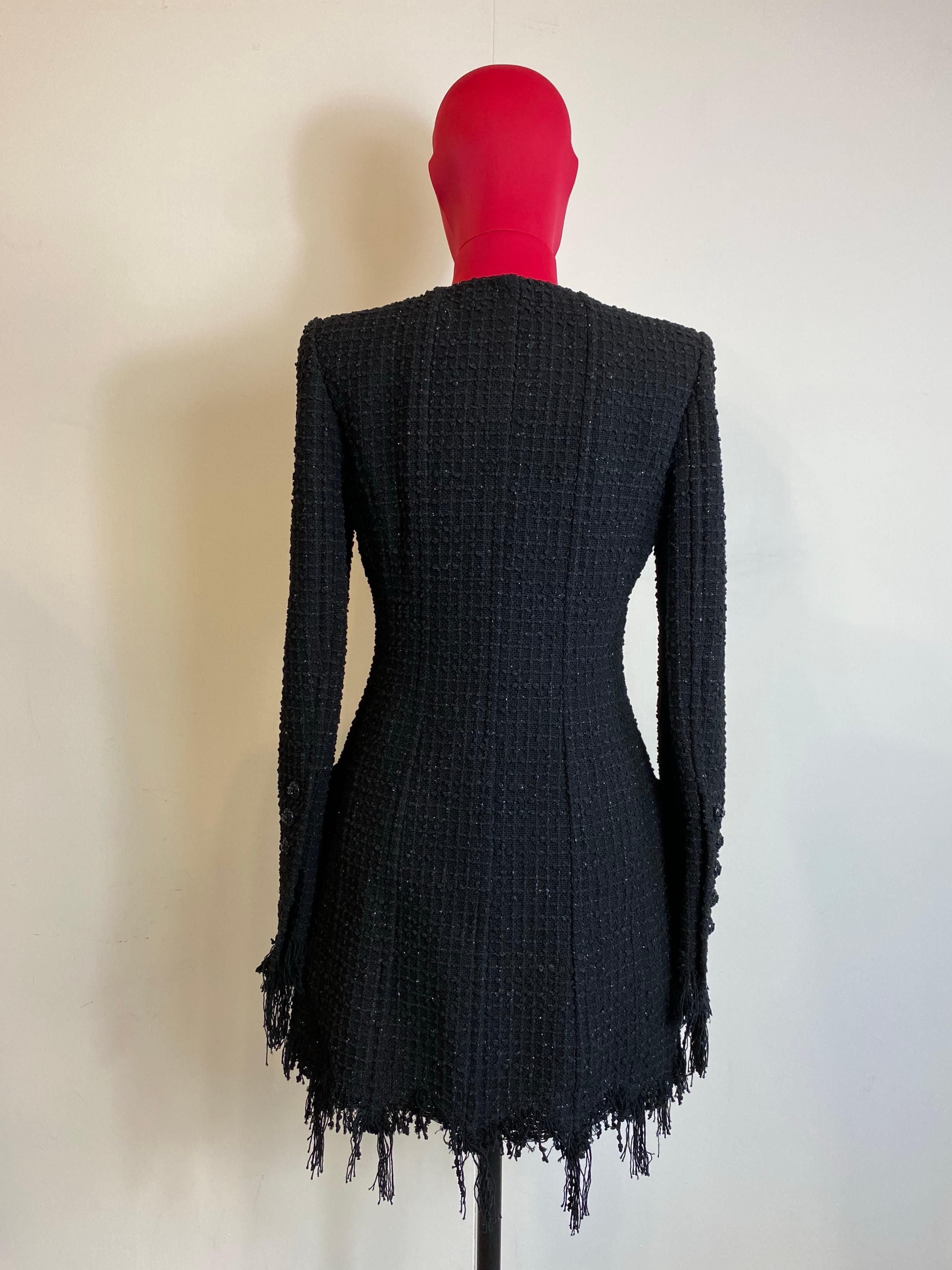 Chanel Resort 2022 Chaqueta Negra en venta 7