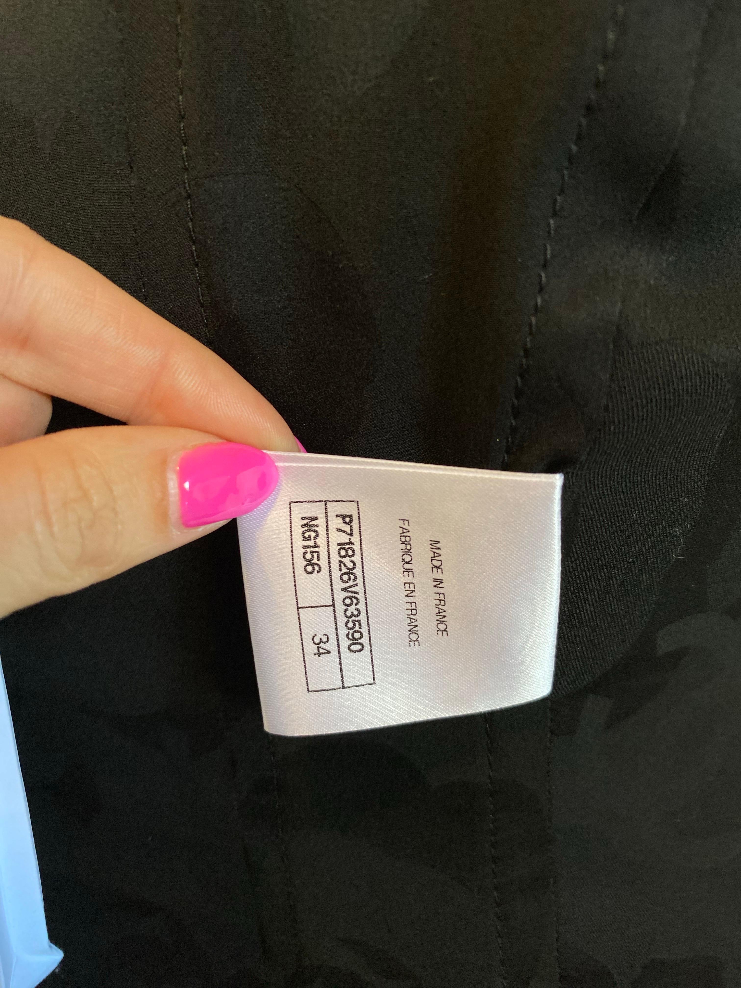 Chanel Resort 2022 Chaqueta Negra en venta 11