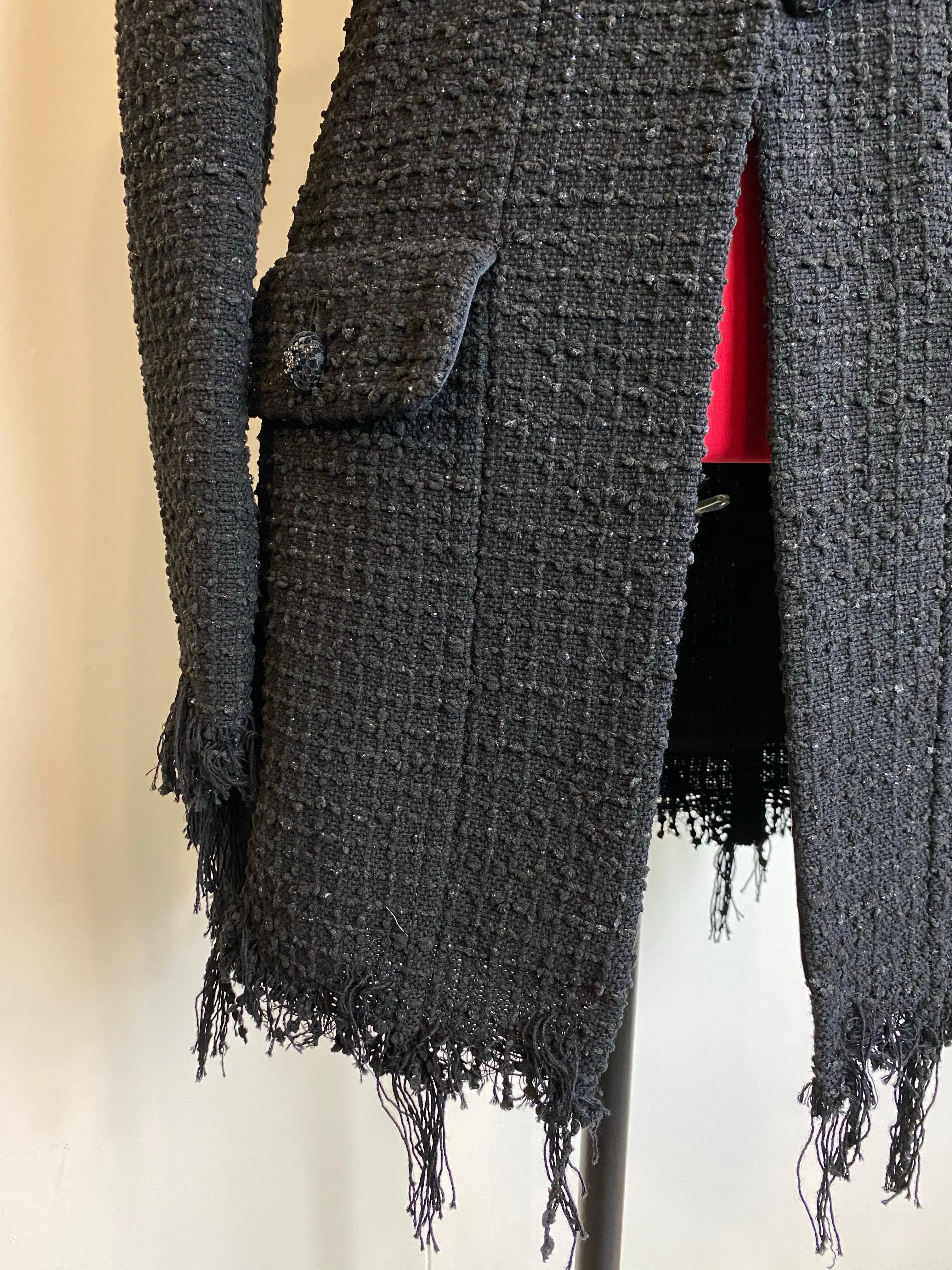 Chanel Resort 2022 Chaqueta Negra en venta 1