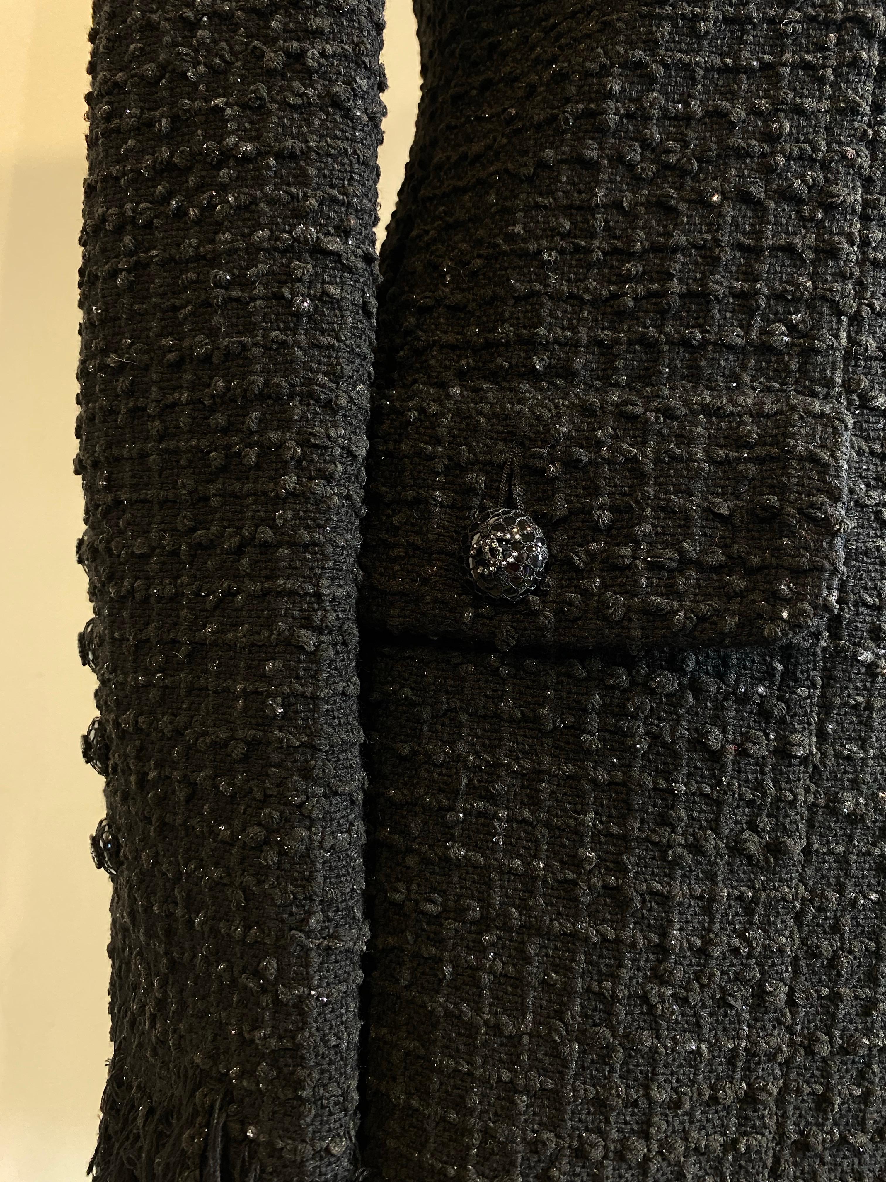 Chanel Resort 2022 Chaqueta Negra en venta 3