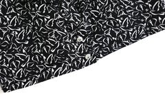 Chanel Resort 2022 Dove & Logo Print Silk Blouse