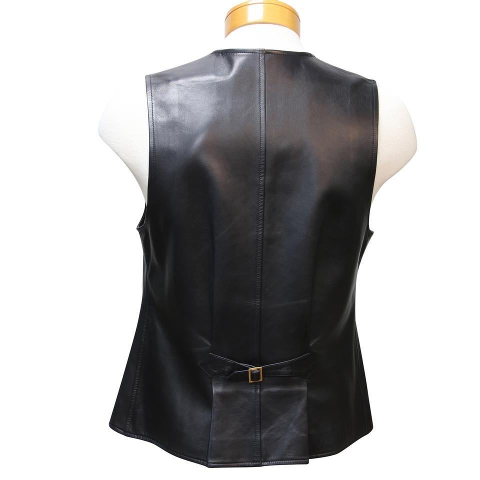 leather medieval vest