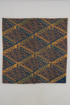 Chanel Reversible Silk Foulard