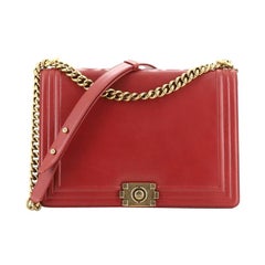 Chanel Reverso Boy Flap Bag Calfskin Large