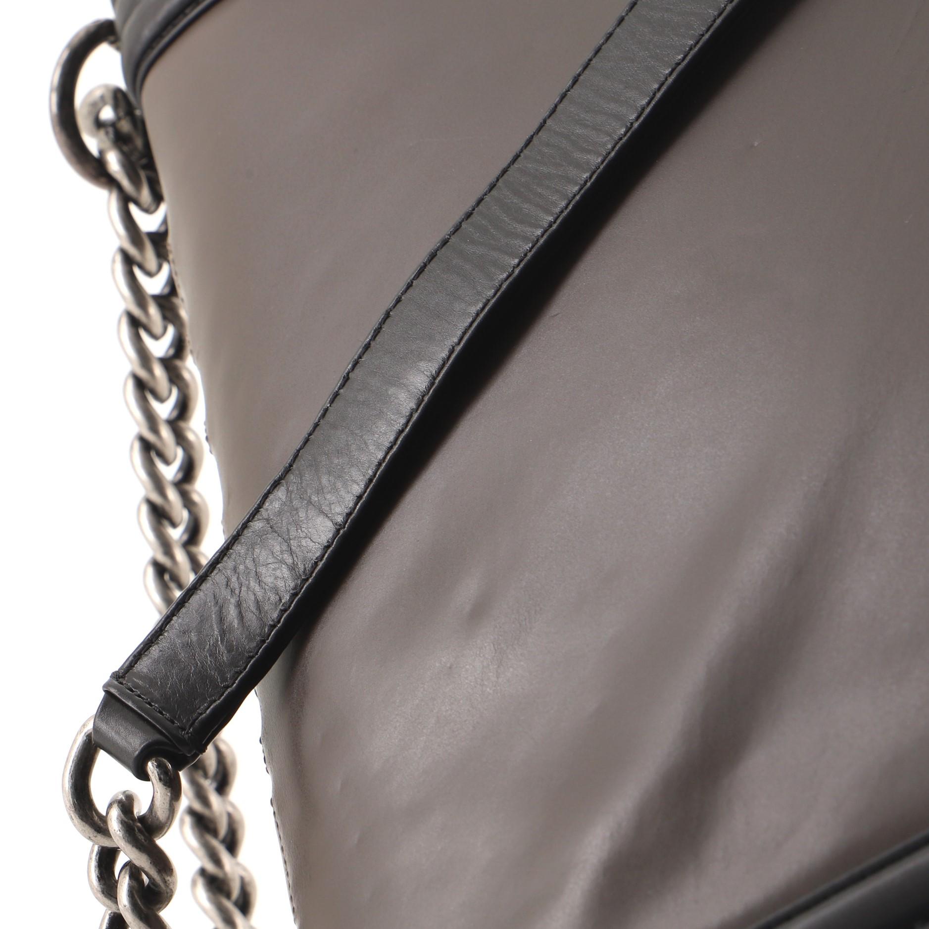 Chanel Reverso Boy Flap Bag Glazed Calfskin Large 3