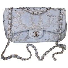 Chanel Rhinestone Denim Flap Bag