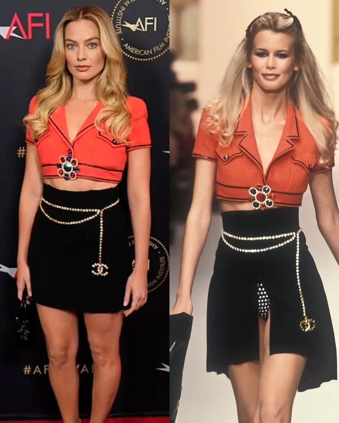Chanel Rhinestone Diamond Barbie Double Strand CC Belt In Good Condition For Sale In Miami, FL